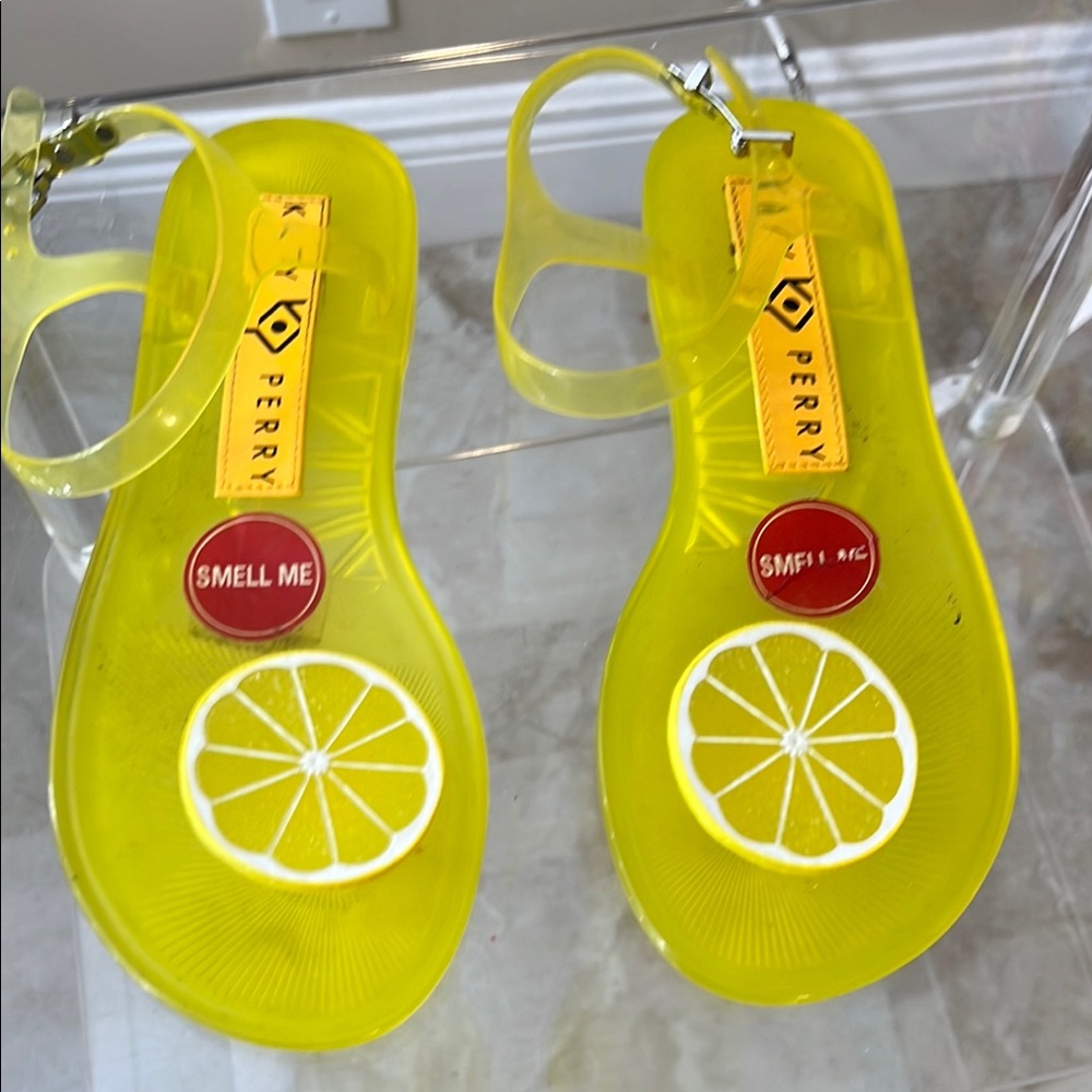 Katy Perry Collections Yellow Lemon Sandals